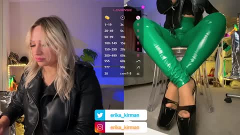 Snapshot of erika_kirman chatting on December 14, 2024, 3:58 pm Erika      online show from December 14, 2024, 3:58 pm