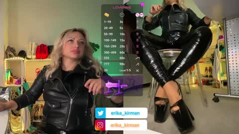 Snapshot of erika_kirman chatting on January 11, 2025, 11:45 am Erika      online show from January 11, 2025, 11:45 am