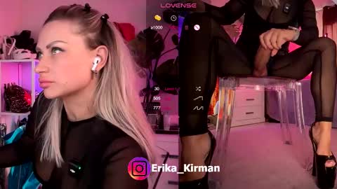 Snapshot of erika_kirman chatting on October 28, 2025, 3:47 pm Erika online show from October 28, 2025, 3:47 pm