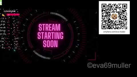Snapshot of eva69muller chatting on January 18, 2025, 9:02 am Eva next show 8pm CEST AMST online show from January 18, 2025, 9:02 am
