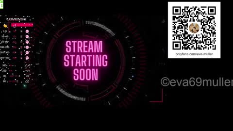 Snapshot of eva69muller chatting on February 9, 2025, 9:05 am Eva next show 8pm CEST AMST online show from February 9, 2025, 9:05 am