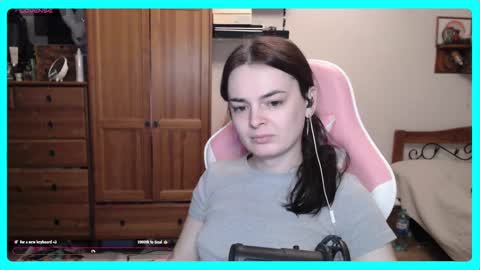 Snapshot of eva_katt chatting on February 10, 2025, 12:39 pm Gamer Katt online show from February 10, 2025, 12:39 pm