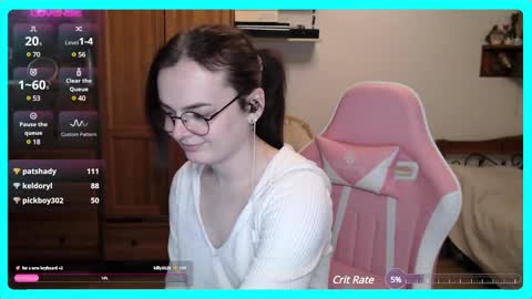 Snapshot of eva_katt chatting on February 13, 2025, 2:09 pm Gamer Katt online show from February 13, 2025, 2:09 pm