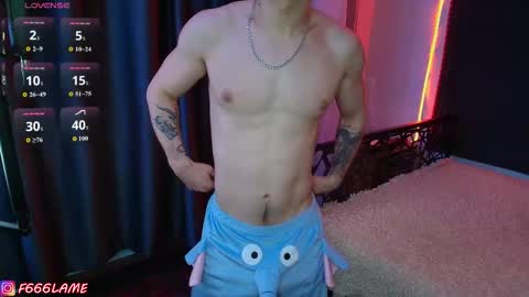 F666LAME online show from March 14, 2026, 6:46 pm