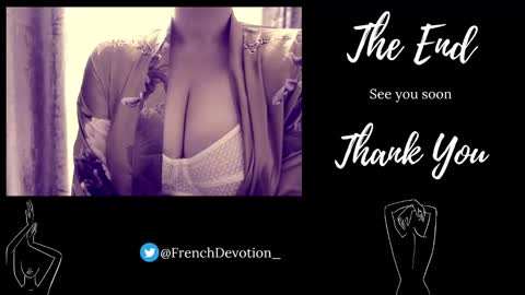 Snapshot of french_devotion chatting on January 26, 2025, 5:44 pm Louise or Lou 3 online show from January 26, 2025, 5:44 pm