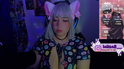 Snapshot of gloriette__ chatting on January 11, 2025, 11:12 am LALISA online show from January 11, 2025, 11:12 am