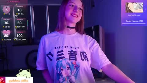 Akiko online show from February 17, 2025, 3:31 pm