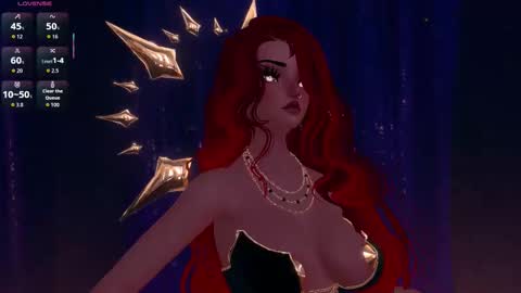 Goddess Reverie online show from November 9, 2025, 6:55 am