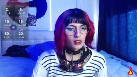 Snapshot of goth_minerva chatting on October 1, 2025, 2:01 pm goth_minerva online show from October 1, 2025, 2:01 pm