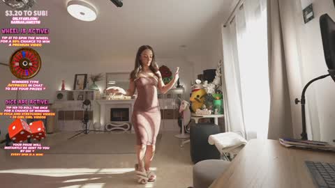 Hannah James online show from October 1, 2025, 4:13 pm