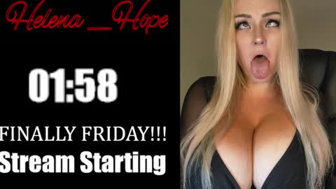 Helena Hope online show from November 7, 2025, 6:13 am