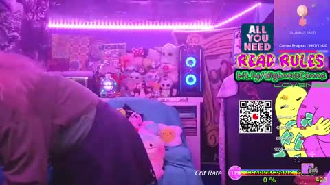 Snapshot of highnesscanna chatting on December 7, 2024, 1:40 pm HiGHNESS CANNA online show from December 7, 2024, 1:40 pm