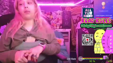 Snapshot of highnesscanna chatting on December 7, 2024, 5:53 pm HiGHNESS CANNA online show from December 7, 2024, 5:53 pm