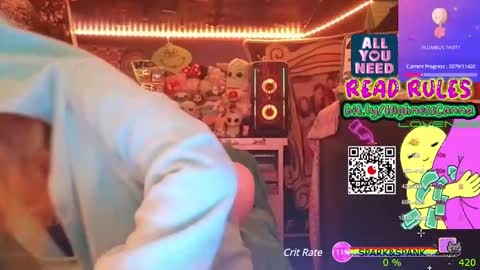 Snapshot of highnesscanna chatting on January 7, 2025, 2:31 am HiGHNESS CANNA online show from January 7, 2025, 2:31 am