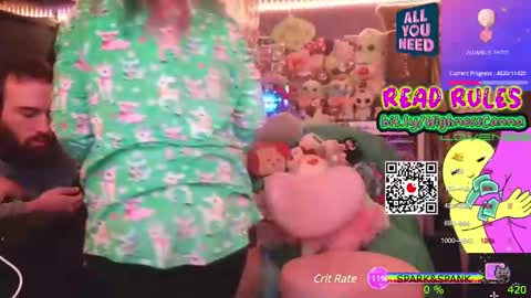 Snapshot of highnesscanna chatting on January 23, 2025, 10:54 pm HiGHNESS CANNA online show from January 23, 2025, 10:54 pm