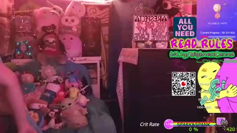 Snapshot of highnesscanna chatting on March 6, 2025, 10:04 pm HiGHNESS CANNA online show from March 6, 2025, 10:04 pm