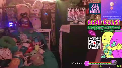 Snapshot of highnesscanna chatting on March 7, 2025, 1:09 am HiGHNESS CANNA online show from March 7, 2025, 1:09 am