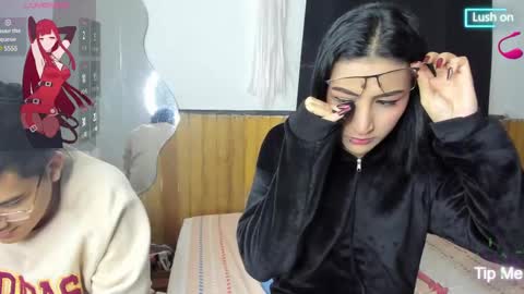 Snapshot of hottie_couplee chatting on January 22, 2025, 7:14 am Tavo and lucy online show from January 22, 2025, 7:14 am