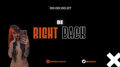 Inarafoxx online show from December 18, 2024, 5:15 am