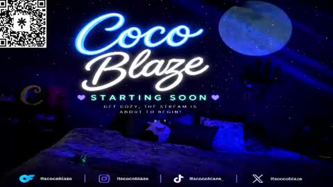 CoCo Blaze online show from June 10, 2026, 12:22 am