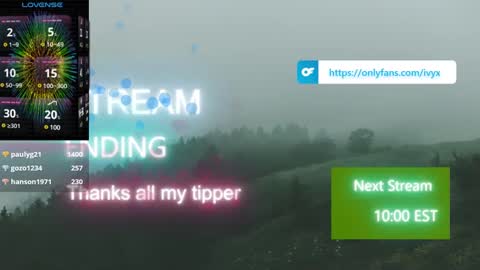 Ivy Nyxx online show from January 29, 2025, 11:56 pm