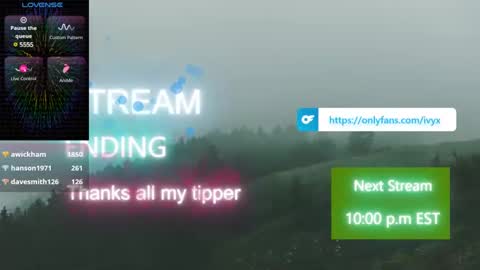 Ivy Nyxx online show from February 1, 2025, 12:40 am