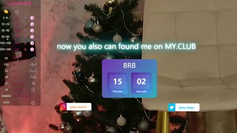 Snapshot of jane_meys chatting on December 22, 2024, 11:22 am your kitty JANE roawww online show from December 22, 2024, 11:22 am