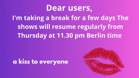 Jenny online show from June 6, 2026, 6:45 pm