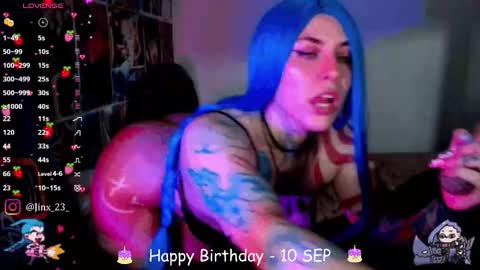  Jinx  online show from September 10, 2025, 2:55 am