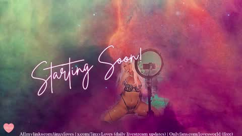 jinxy loves online show from April 4, 2026, 3:16 am