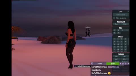 EleniGr online show from September 27, 2025, 7:19 pm