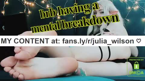 Snapshot of julia_wilson chatting on January 5, 2025, 6:24 pm ALL MY CONTENT at    online show from January 5, 2025, 6:24 pm