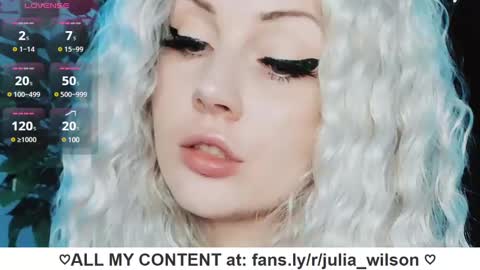 Snapshot of julia_wilson chatting on January 21, 2025, 5:41 pm ALL MY CONTENT at    online show from January 21, 2025, 5:41 pm
