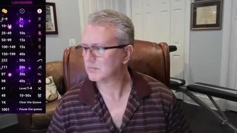 Snapshot of justavoyeurhere chatting on October 27, 2025, 4:44 pm Michael online show from October 27, 2025, 4:44 pm