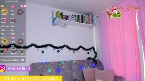 Snapshot of karla__1 chatting on December 25, 2024, 9:22 pm Ill be on at sunday see u Lynn  Could u help me to reach 100 Thmbs upp plssss   Independent girl 3 online show from December 25, 2024, 9:22 pm