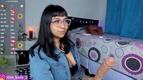 Snapshot of karla__1 chatting on January 1, 2025, 10:21 am Ill be on at sunday see u Lynn  Could u help me to reach 100 Thmbs upp plssss   Independent girl 3 online show from January 1, 2025, 10:21 am