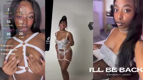 Snapshot of kimberlylenox chatting on December 7, 2024, 9:55 pm Queen Kim online show from December 7, 2024, 9:55 pm