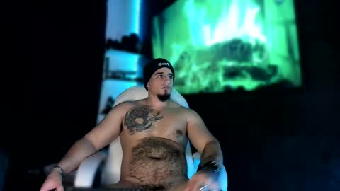 Snapshot of kingbear777 chatting on January 27, 2025, 8:28 pm King Bear online show from January 27, 2025, 8:28 pm