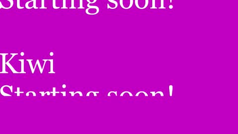 Kiwi online show from January 15, 2026, 11:48 am