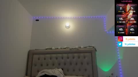 Juliette online show from December 18, 2025, 11:55 pm