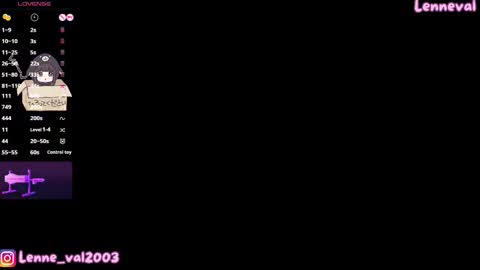 Snapshot of lenneval chatting on March 6, 2026, 4:31 am Val online show from March 6, 2026, 4:31 am