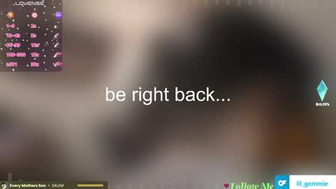 Snapshot of lil_gem chatting on May 16, 2026, 12:40 am lil gemmie online show from May 16, 2026, 12:40 am