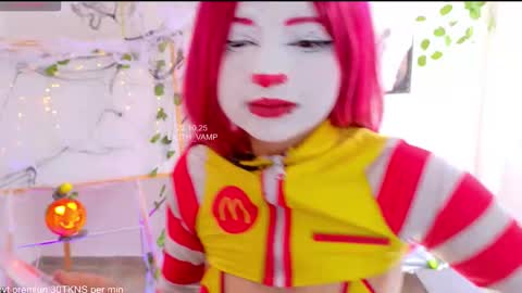 LILITH 200 LIKES   Thursday Clown Costume M online show from October 24, 2025, 6:59 pm