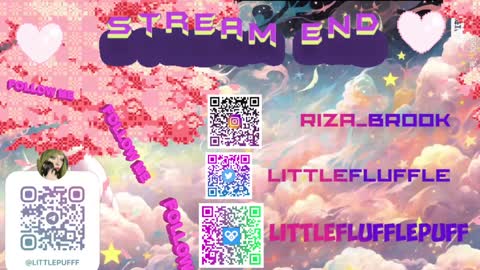 Snapshot of littleflufflepuff chatting on January 15, 2025, 9:20 pm Riza Riri Puff  online show from January 15, 2025, 9:20 pm