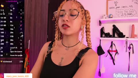 Snapshot of mary_jane_lovers chatting on February 5, 2025, 3:20 pm Mary Jane online show from February 5, 2025, 3:20 pm