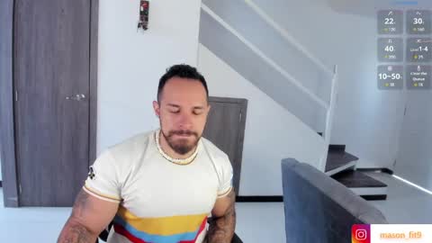 Snapshot of mason_fit chatting on May 15, 2026, 12:23 pm Mason Andre online show from May 15, 2026, 12:23 pm