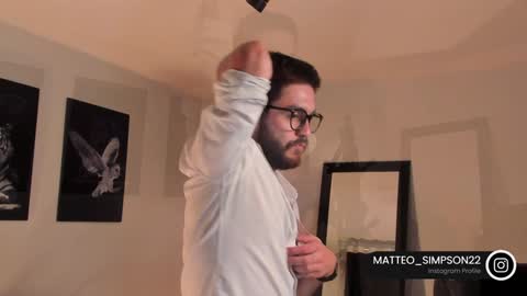 Snapshot of matteo_simpson chatting on February 6, 2025, 11:04 pm Matteo simpson online show from February 6, 2025, 11:04 pm