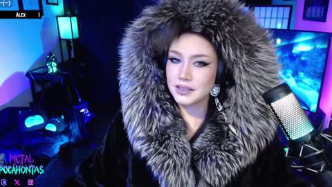 Snapshot of metalpocahotass chatting on January 30, 2025, 3:11 am MetalPocahotass online show from January 30, 2025, 3:11 am