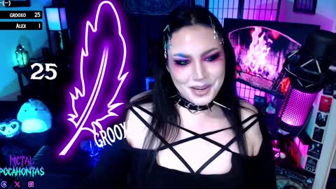 Snapshot of metalpocahotass chatting on January 31, 2025, 3:09 am MetalPocahotass online show from January 31, 2025, 3:09 am