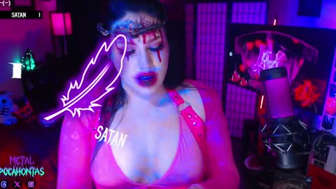 Snapshot of metalpocahotass chatting on February 4, 2025, 3:00 am MetalPocahotass online show from February 4, 2025, 3:00 am